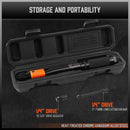 HORUSDY 3Pc 1/4" Drive Click Torque Wrench Ratchet Socket with Adaptor Extension - RnR Galore