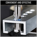 HORUSDY 6Pc NPT Pipe Tap Set Thread Tap Screw Tool 1/8" 1/4" 3/8" 1/2" 3/4" 1" - RnR Galore