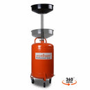 HORUSDY 80L Mobile Waste Oil Drainer Telescopic Workshop Fluid Collection Tank - RnR Galore
