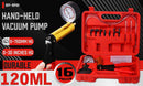 HORUSDY Hand Held Vacuum Pump Brake Bleeder Pressure Tester Vacuum Gauge Kit - RnR Galore