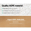 Instahut 70% Shade Cloth 3.66x30m Shadecloth Sail Heavy Duty Beige - RnR Galore