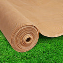 Instahut 70% Shade Cloth 3.66x30m Shadecloth Sail Heavy Duty Beige - RnR Galore