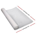 Instahut 90% Shade Cloth 3.66x30m Shadecloth Wide Heavy Duty White - RnR Galore