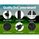 Instahut Gazebo Pop Up Marquee 3x3 Folding 500D Wedding Tent Base Pod Black - RnR Galore