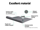 Instahut Retractable Fixed Pivot Arm Window Awning Outdoor Blinds 2.1X2.1M Grey - RnR Galore