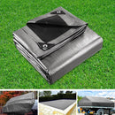Instahut Tarp Tarpaulin 3x3.6m Canvas Camping Heavy Duty Sun Cover - RnR Galore