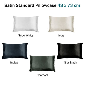 Invitation Satin Standard Pillowcase Snow White - RnR Galore