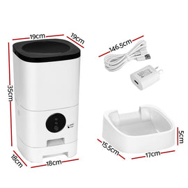 i.Pet Automatic Pet Feeder 6L Wifi Auto Dog Cat Smart Food Dispenser Timer - RnR Galore