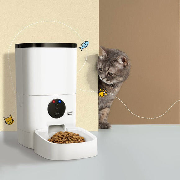 i.Pet Automatic Pet Feeder 6L Wifi Auto Dog Cat Smart Food Dispenser Timer - RnR Galore