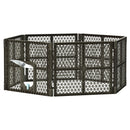 i.Pet Dog Playpen Enclosure 6 Panel Pet Fence Plastic Play Pen - RnR Galore