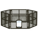 i.Pet Dog Playpen Enclosure 6 Panel Pet Fence Plastic Play Pen - RnR Galore