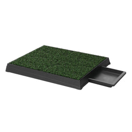 i.Pet Pet Training Pad Dog Potty Toilet Large Portable With Tray Grass 2 Mats - RnR Galore