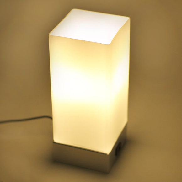 Jessica Rectangle Touch Lamp with USB Port - RnR Galore