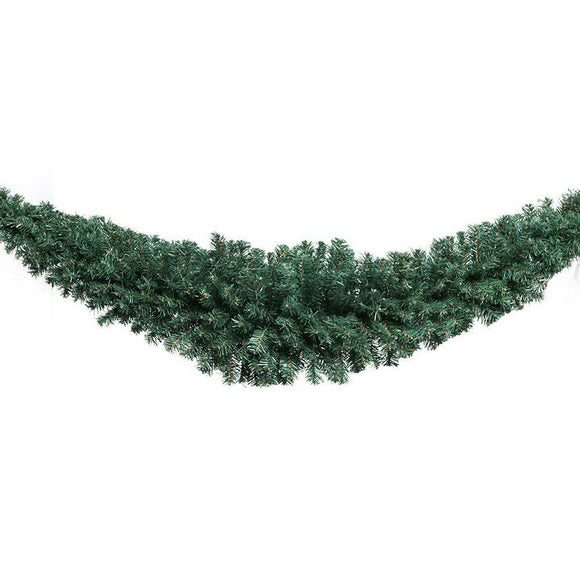 Jingle Jollys 2.4m Christmas Garland Xmas Decorations Green Wedding Party - RnR Galore