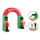 Jingle Jollys Christmas Inflatable Archwary Nutcracker 3M Illuminated Decorations - RnR Galore