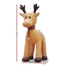 Jingle Jollys Christmas Inflatable Reindeer 5M Illuminated Decorations - RnR Galore