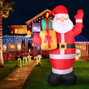 Jingle Jollys Christmas Inflatable Santa 2.4M Illuminated Decorations - RnR Galore