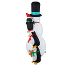 Jingle Jollys Christmas Inflatable Snowman 2.4M Illuminated Decorations - RnR Galore