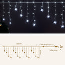 Jingle Jollys Christmas Lights 80 LED 3M Icicle Light Snow Decorations - RnR Galore