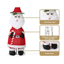 Jingle Jollys Christmas Lights 96 LED 120cm Fairy Light Santa Decorations - RnR Galore