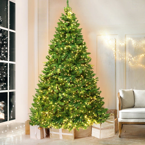 Jingle Jollys Christmas Tree 1.8m Xmas Tree Decorations 874 LED 8 Light Mode - RnR Galore