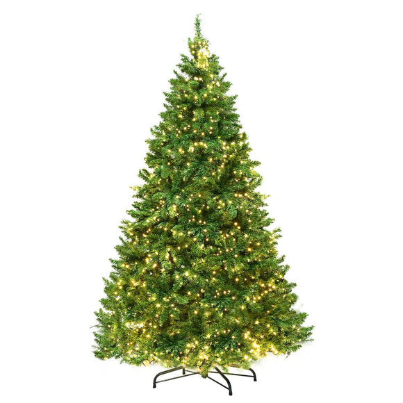 Jingle Jollys Christmas Tree 1.8m Xmas Tree Decorations 874 LED 8 Light Mode - RnR Galore