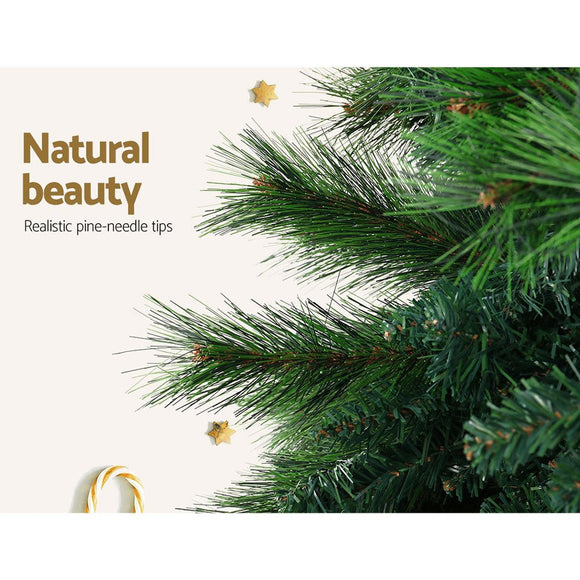 Jingle Jollys Christmas Tree 1.8M Xmas Tree Decorations Pine Needles 1024 Tips - RnR Galore