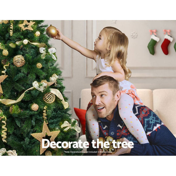 Jingle Jollys Christmas Tree 1.8M Xmas Tree Decorations Pine Needles 1024 Tips - RnR Galore