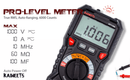 KAIWEETS Digital Multimeter TRMS 6000 Counts Voltmeter Auto - Ranging Fast Accurately Measures Voltage Current Amp Resistance Diodes Continuity Duty - Cycle Capacitance Temperature for Automotive - RnR Galore