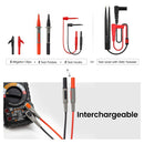 KAIWEETS Soft Silicone Electrician Test Leads Kit CAT III 1000V & CAT IV 600V with Alligator Clips and Needle Probe for Fluke/AstroAI/INNOVA Multimeter Electronic Clamp Meter 8PCS - RnR Galore
