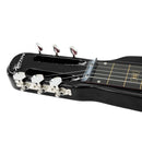 Karrera 29in 6 - String Lap Steel Hawaiian Guitar - Black - RnR Galore