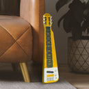 Karrera 29in 6 - String Lap Steel Hawaiian Guitar - Metallic Gold - RnR Galore