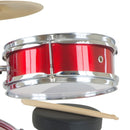 Karrera Children's 4pc Drum Kit - Red - RnR Galore