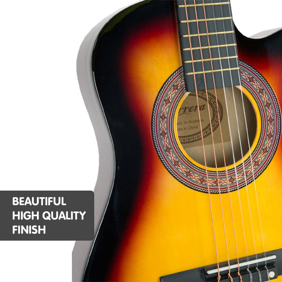 Karrera Childrens Acoustic Guitar Kids - Sunburst - RnR Galore