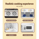 Keezi Kids Kitchen Play Set Wooden Pretend Toy Children Cooking Cookware Utensil - RnR Galore