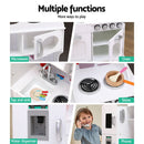 Keezi Kids Kitchen Play Set Wooden Pretend Toys Cooking Children Food White - RnR Galore