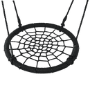 Kids Rope Swing Round Outdoor Birds Crows Nest Spider Web Swing Seat 65cm - RnR Galore