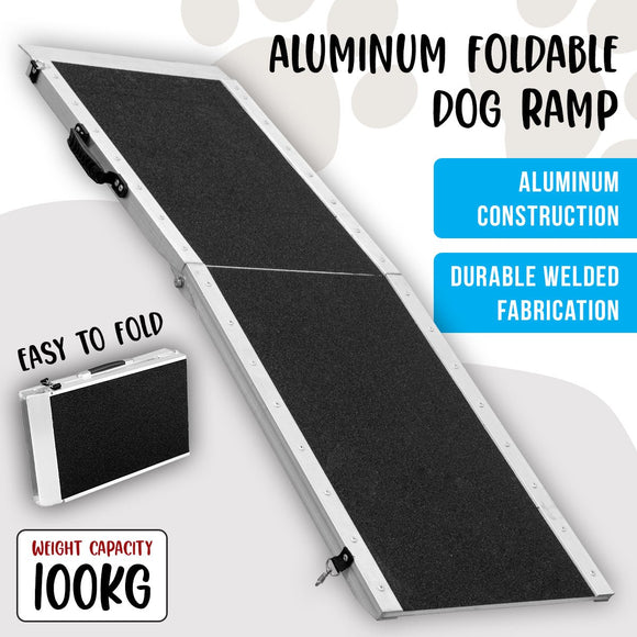 Klika Foldable Aluminium Dog Ramp - 122 x 38 cm - RnR Galore