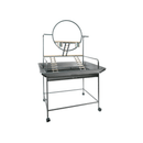 Large Bird Cage Parrot Playpen Gym Toy Stand With Ladder On Wheels - RnR Galore