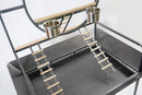 Large Bird Cage Parrot Playpen Gym Toy Stand With Ladder On Wheels - RnR Galore