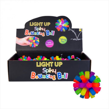 Light Up Spiky Bouncing Ball - RnR Galore
