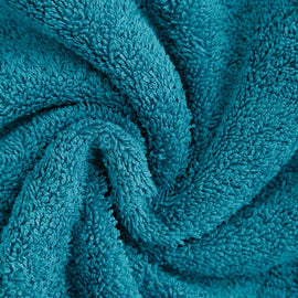 Linenland 4 Piece Cotton Bath Towels Set - Blue - RnR Galore