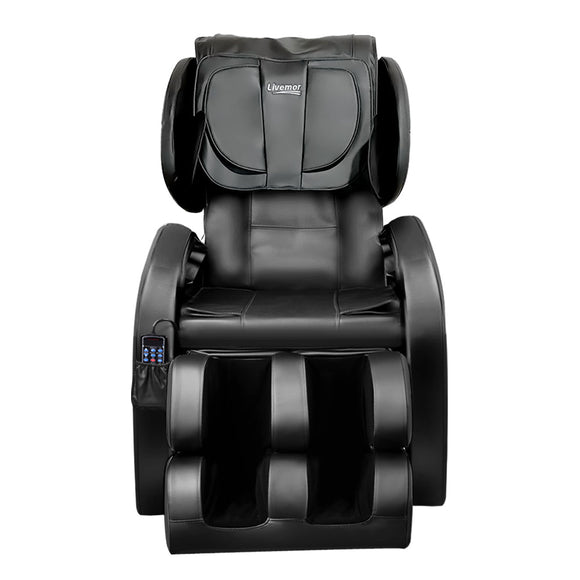 Livemor Electric Massage Chair - Black - RnR Galore