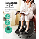 Livemor Foot Massager Massagers Shiatsu Electric Roller Ankle Calf Leg Kneading Black - RnR Galore