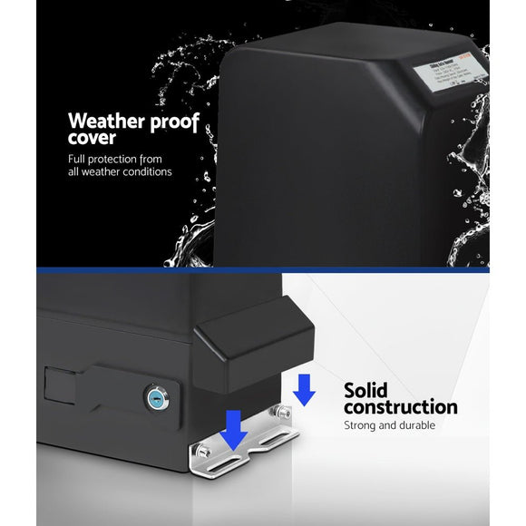 Lockmaster Automatic Sliding Gate Opener Kit Keypad 4M 1000KG - RnR Galore