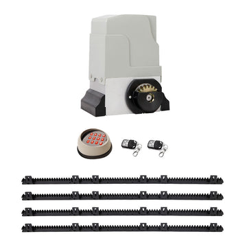 Lockmaster Automatic Sliding Gate Opener Kit Keypad 4M 1800KG - RnR Galore