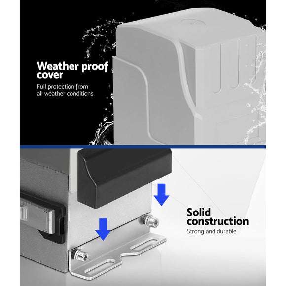 Lockmaster Automatic Sliding Gate Opener Kit Keypad 6M 1800KG - RnR Galore