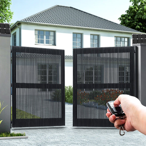 Lockmaster Dual Swing Gate Opener 800KG 40W Solar Panel - RnR Galore