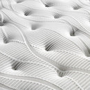 Mattress Euro Top King Size Pocket Spring Coil with Knitted Fabric Medium Firm 34cm Thick - RnR Galore