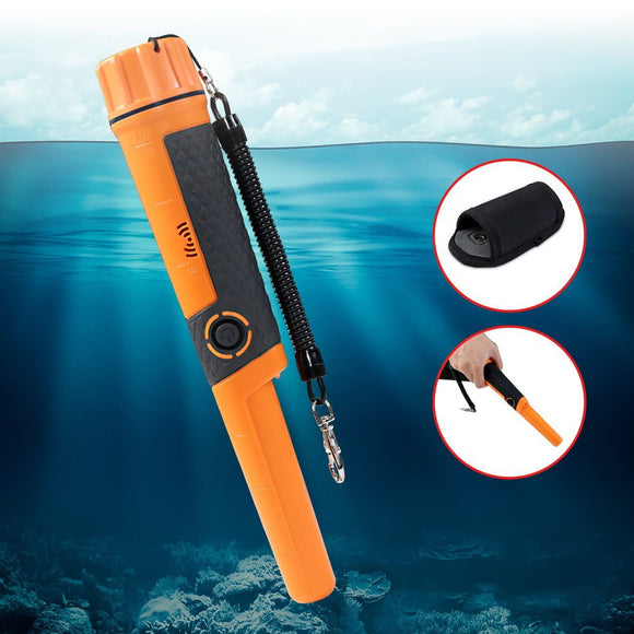 Metal Detector 40MM Sensitive Handheld Pinpointer Waterproof Automatic Hunter Orange - RnR Galore